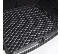 Alfombrilla de Maletero para Nissan Juke Hybrid 2022+, Cuero Alfombra Maletero Antideslizante Impermeable AntiarañAzos Protectora Funda Accesorios,A/Black
