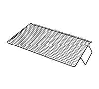 Alfombrilla de malla portátil con asa, rejilla de hierro antiadherente para barbacoa al aire libre, fiesta, camping