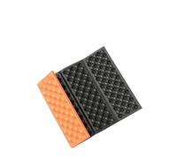 Alfombrilla de masaje de panal - Cojín plegable XPE para senderismo, campamento y entrenamiento al aire libre - Almohadilla de picnic (naranja)
