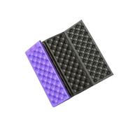 Alfombrilla de masaje de panal - Cojín plegable XPE para senderismo, campamento y entrenamiento al aire libre - Almohadilla de picnic (morado)