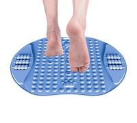 Alfombrilla de masaje estimulador de pies, almohadilla de punto de presión, masajeador ergonómico antideslizante, resistente con alfombrilla de relajación, estimula los puntos de reflexología para