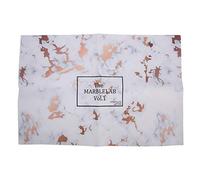 Alfombrilla De Mesa Portátil Para Decoración De Uñas, Cojín De Mano Suave E Impermeable Para Decoración De Uñas, Herramienta De Manicura(Pattern in rose gold)