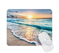 Alfombrilla de mouse cuadrada para escritorio, lavable, bonita alfombrilla de mouse con base de goma antideslizante, alfombrilla de mouse para computadora portátil para mouse inalámbrico, decoración