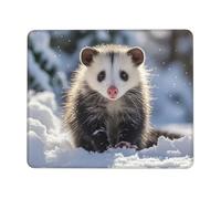 Alfombrilla de mouse para computadora con base de goma antideslizante, alfombrilla de ratón lavable para juegos, alfombrilla de teclado portátil para laptop, oficina, hogar, 10 x 12 pulgadas