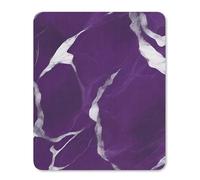 Alfombrilla de mouse pequeña con textura morada oscura, base de goma antideslizante, alfombrilla de mouse para juegos, personalizada, 25 x 30 cm, para computadora, laptop, oficina en casa
