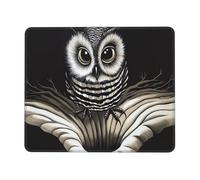 Alfombrilla de mouse The Glowing Bald Eagle - Base de goma antideslizante extendida para juegos, alfombrilla de teclado personalizada con impresión de área completa para PC, laptop, oficina y hogar