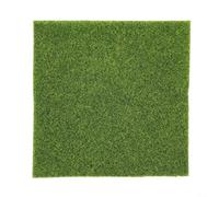 Alfombrilla de musgo de simulación de césped artificial para decoración de paisaje y revestimiento de suelo interior y exterior (15 x 15 cm)