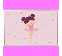 Alfombrilla de niña Fun House Ballerine 120x80 cm