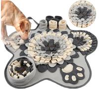 Alfombrilla de olfateo para perros, alfombrilla de alimentación lenta para mascotas, fomenta las habilidades naturales de forrajeo lento, entrenamiento de olores, alivio del estrés, juguete de