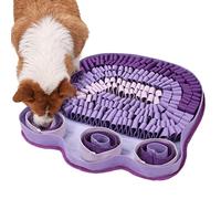 Alfombrilla de Olfato para Perros,49x49 cm Juguete Puzzle contra el Aburrimiento | Juego de Alimentación Enriquecido con Tapete Olfativo - para Interior Hogar Cachorro Mascotas Razas Todos los Tamaños