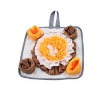 Alfombrilla de olor interactiva para comer lentamente - Alfombrilla para oler mascotas, alfombrilla para oler para conejos | Dispensador de golosinas para perros, alfombrilla de olor para ca