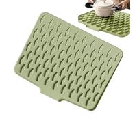 Alfombrilla de para platos, rápido, alfombrilla para escurrir platos, para baño, grifo, fregadero, estación de café, inodoro, cuarto de ducha, apartamento, bar