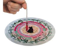 Alfombrilla De Péndulo - Goma, Alfombrilla Para Ratón Alfombrillapara Ritual De Adivinación De Astrología, Ligera Y Portátil | Almohadilla De Radiestesia Espiritual Decorativa Para Principian