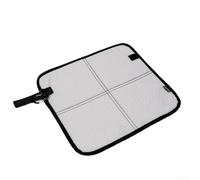 Alfombrilla de picnic compacta de 35 x 31 cm para senderismo y viajes | Se pliega a un tamaño ultracompacto de 35 x 31 cm, se adapta al bolsillo lateral de la mochila, ligero de 78 g