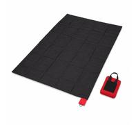 Alfombrilla de picnic de nailon ultraligera plegable para viaje | Construcción de nailon que repele la humedad y la arena. Se pliega en un paquete compacto de 12 x 8 x 4 pulgadas con una