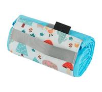 Alfombrilla de picnic plegable con asa, 100 x 150 cm, impermeable, de secado rápido, manta para exteriores, lavable, resistente a la intemperie, para camping, senderismo, ley, parque, jardín, patio