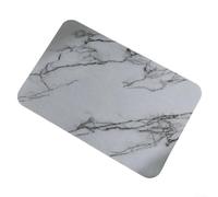 Alfombrilla de piedra de tierra de diatomeas de 40 x 30 cm, almohadilla de secado absorbente para baño y cocina para absorber rápidamente la humedad y mantener una limpieza y seca (gris)