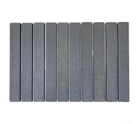 Alfombrilla de piedra grande plegable para encimera de cocina que ofrece un rendimiento de secado rápido con tierra de diatomeas natural y cabe fácilmente en cajones de almacenamiento (gris oscuro)