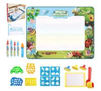 Alfombrilla de pintura al agua, bloque de dibujo para garabatos de agua | Alfombrilla para 150 x 90 cm, mesa de dibujo para niños, alfombrilla de juguete, alfombrilla de pintura, n