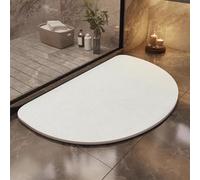 Alfombrilla de piso de barro diatomeado, alfombrilla antideslizante súper absorbente, tapete de baño de secado rápido, multicolor y opcional para puerta, saludable y respetuoso con el medio ambiente