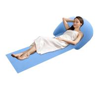 Alfombrilla de Playa | Esterilla de Viaje Plegable con Almohada | Accesorio de Viaje Portátil de Felpa para Relajación Tomar el Sol Actividades de Ocio Picnic Parque Acampada Piscina
