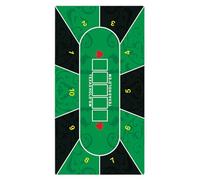 Alfombrilla De Poker Texas, Alfombrilla De Poker Holdem | Mantel De Goma Para Estera De Juego De Poker | Estera Holdem De Mesa Para Entretenimiento Doméstico, Salas De Juegos De Mesa, Reuniones De