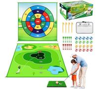 Alfombrilla de práctica de chipping para juegos de golf de batalla, perfecta para entrenamiento de chipping y swing, tapete de golf para juegos de patio, adecuado para niños y adultos, ideal para