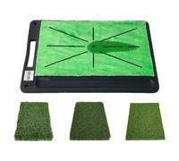 Alfombrilla de práctica de golf - Base de entrenamiento para golf - Césped de golf con respaldo de goma | Para mujeres con Swing Feedback Ute y Dentro