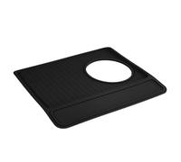 Alfombrilla de prensa de café | cubierta de silicona antideslizante e impermeable | Base para prensar máquina de café de alimentos, para tienda, hogar, oficina, mostrador, fiesta, cocina, bar