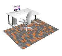 Alfombrilla de Protección para Suelos Duros, Protector Suelo Silla Ruedas, Alfombra para Silla Gaming, Tapete Protector de Suelo antiarañazos, Alfombrilla para Silla de Escritorio 100 x 120 cm