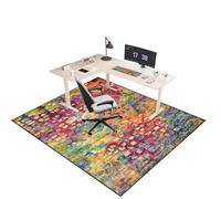 Alfombrilla De ProteccióN Para Suelos Duros Resistente A Los ArañAzos Para ProteccióN De Suelos Duros ProteccióN De Suelo Oficina En Casa Silla De Escritorio 130 x 160 cm Base Para Silla De Oficina
