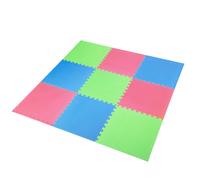 Alfombrilla de protección tipo puzzle One Fitness MP10 (x9) 60x60x1,0 cm Unisex