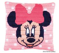 Alfombrilla de punto elástico Vervaco "Disney Minnie Mouse", diseño de bordado d