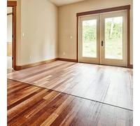 Alfombrilla de PVC transparente antideslizante resistente a los arañazos, tamaños personalizados para el hogar, oficina y cocina, 1,5/2 mm de grosor, disponible en 0,8 m a 1,6 m de ancho (1,4 x 1,4 m)