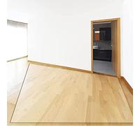 Alfombrilla de PVC transparente personalizable para silla, antideslizante, resistente a los arañazos, para el hogar, la oficina y la cocina, disponible en 0,8 m a 1,6 m de ancho y 1,5/2 mm de grosor.