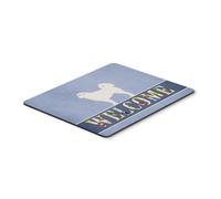 Alfombrilla de rat n con dise o de perro pastor polaco tetra ""Tesoros de Caroline"", multicolor, 7,75 x 9,25 (BB5531MP)