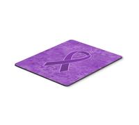 Alfombrilla de rat n con lazo morado ""Tesoros de Caroline"" para la concientizaci n sobre el c ncer de p ncreas y leiomiosarcoma (AN1207MP)