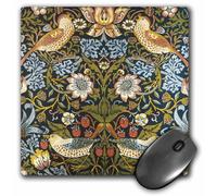 Alfombrilla de rat n de 20 x 20 cm con dise o de ladr n de fresas de William Morris (mp_219390_1)