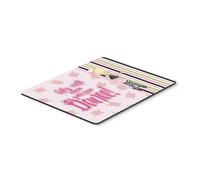Alfombrilla de rat n multicolor con ilustraciones de Caroline's Treasures (BB5400MP) de 7,75 x 9,25 pulgadas