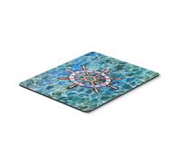 Alfombrilla de rat n multicolor con ilustraciones de escritorio ""Los tesoros de Caroline"", 7,75 x 9,25 (BB5349MP)