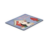 Alfombrilla de rat n multicolor de la colecci n Caroline's Treasures Dog House, dise o de perro pastor ingl s antiguo, 7,75 x 9,25 (BB2850MP)