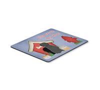Alfombrilla de rat n negra Briard de la colecci n Caroline's Treasures Dog House, multicolor, 7,75 x 9,25 (BB2835MP)