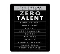 Alfombrilla de rat n para juegos SSOIU, personalizada, inspiradora, para oficina, con frases motivacionales y positivas, ""Diez cosas que no requi