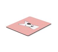 Alfombrilla de rat n/salvamanteles/alfombrilla de rat n con dise o de bull terrier rosa de Caroline's Treasures (BB1209MP)