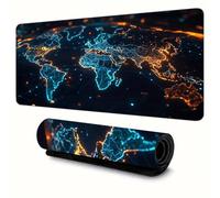 Alfombrilla de Ratón 1000x500x2mm,alfombrilla ratón XXL Gaming Mapa del cielo estrellado,Superficie Que Mejora La Precisión Y Velocidad Base Antideslizante,Alfombrillao de Escritorio para Laptop