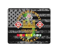 Alfombrilla De Raton 18.ª Brigada De Ingenieros, Ingeniero De Combate De Vietnam Mousepad Antideslizante Mouse Pad Gaming Alfombrilla Ratón para Home Office Computadora Pc S