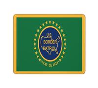 Alfombrilla De Ratón 25X30CM, Bandera De La Patrulla Fronteriza De Los Estados Unidos Alfombra Raton Portátil Desk Mat Duraderos Mousepad para Escritorio Oficina Ordenador