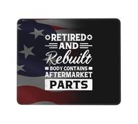 Alfombrilla De Ratón 25X30CM, Carrocería Retirada Y Reconstruida Que Contiene Piezas De Recambio. Mousepad Antideslizante Mouse Pad Lavable Alfombra Raton para Trabajo Escritorio Oficina