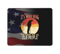 Alfombrilla De Ratón 25X30CM, Es Raro Tener La Misma Edad Que Las Personas Mayores Mousepad Antideslizante Tapete Escritorio Portátil Mouse Pad para Escritorio Oficina Ordenador