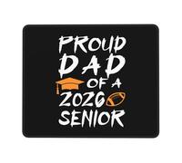 Alfombrilla De Ratón 25X30CM, Orgulloso Padre De Una Generación De Estudiantes De Último Año De 2026 Desk Mat Antideslizante Tapete Escritorio Lavable Alfombra Raton para Escritorio Oficina